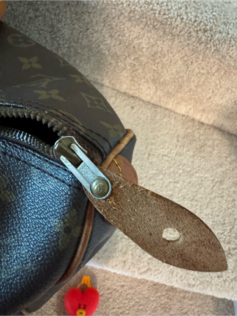 Vintage Louis Vuitton Brown Monogram Speedy 30 - Picture 7 of 16